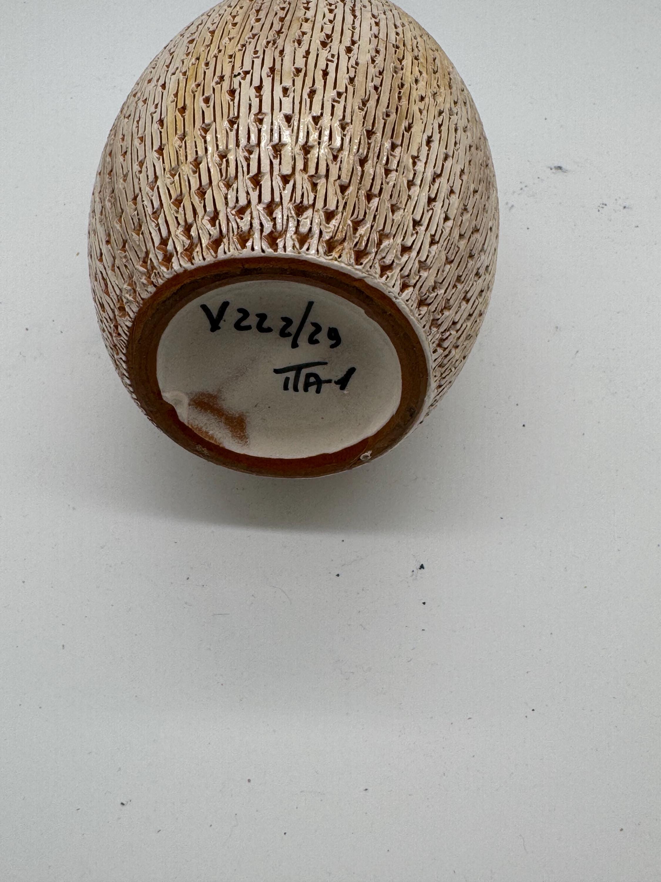 Vintage Bitossi Aldo Londi Ceramic Vase | 1950s Italian Studio Pottery — No. 4