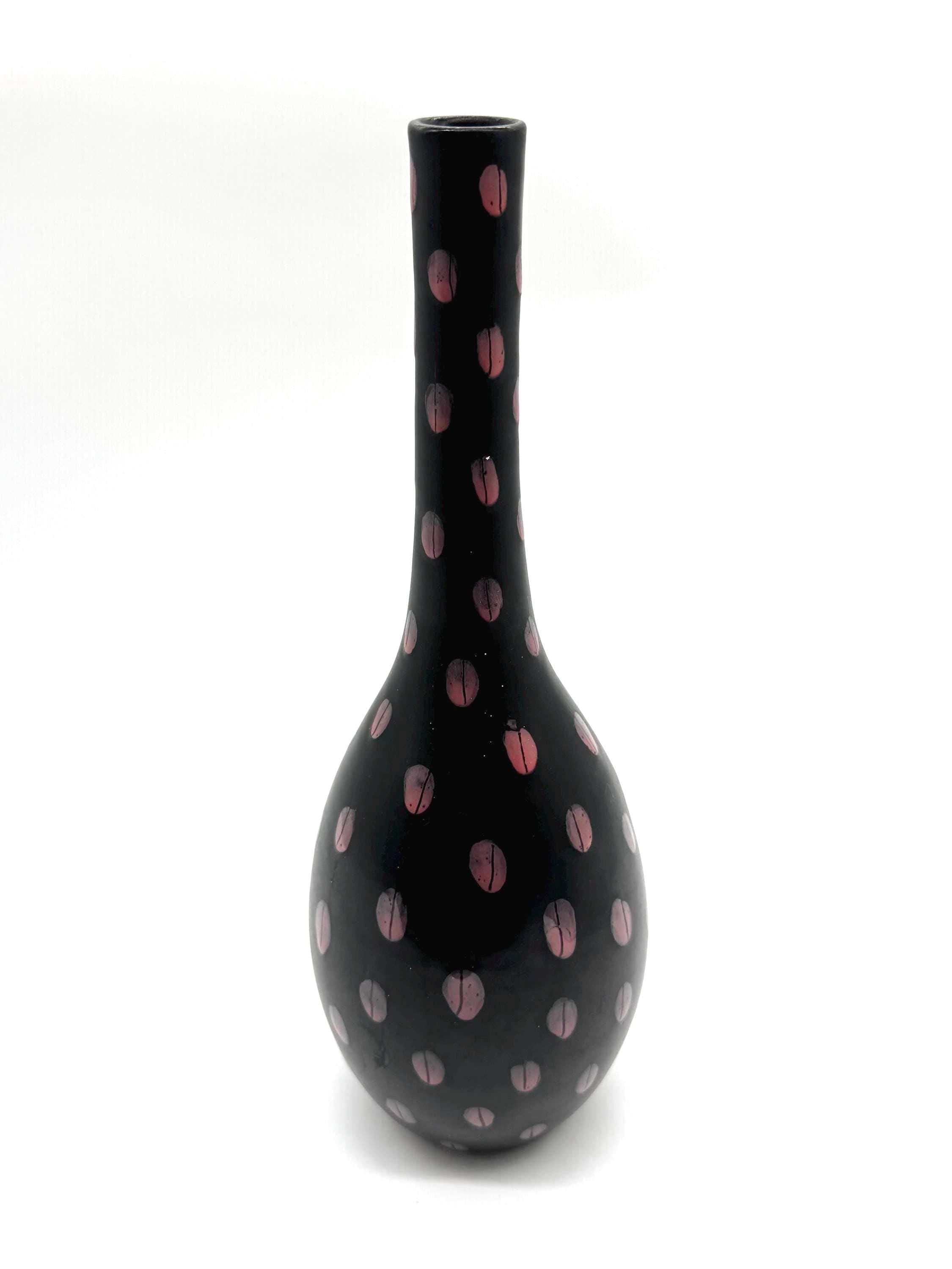 Vintage Bitossi Aldo Londi Ceramic Vase | 1950s Italian Studio Pottery