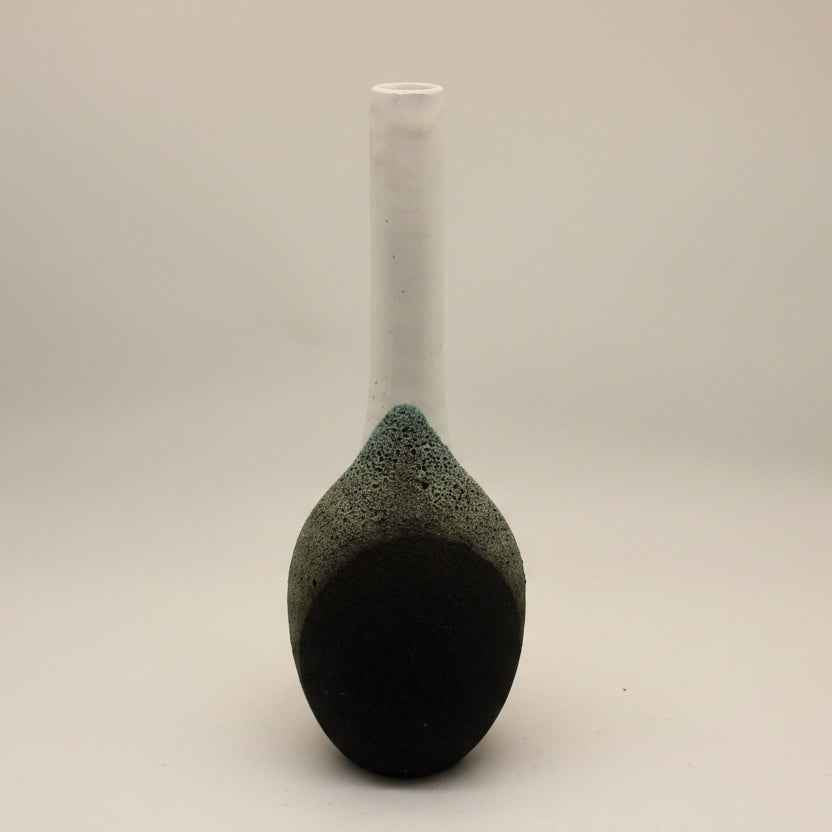 Vintage Ettore Sottsass for Bitossi Ceramic Vase | 1960s Italian Studio Pottery