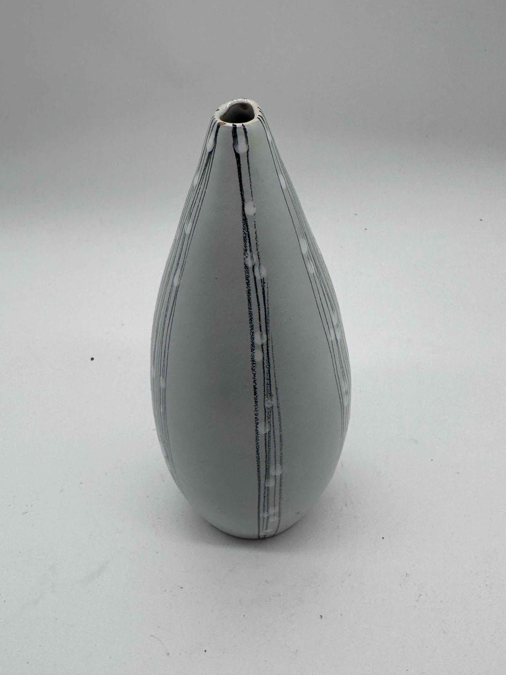 Vintage Bitossi Aldo Londi Zitaly Ceramic Vase | 1960s Italian Studio Pottery