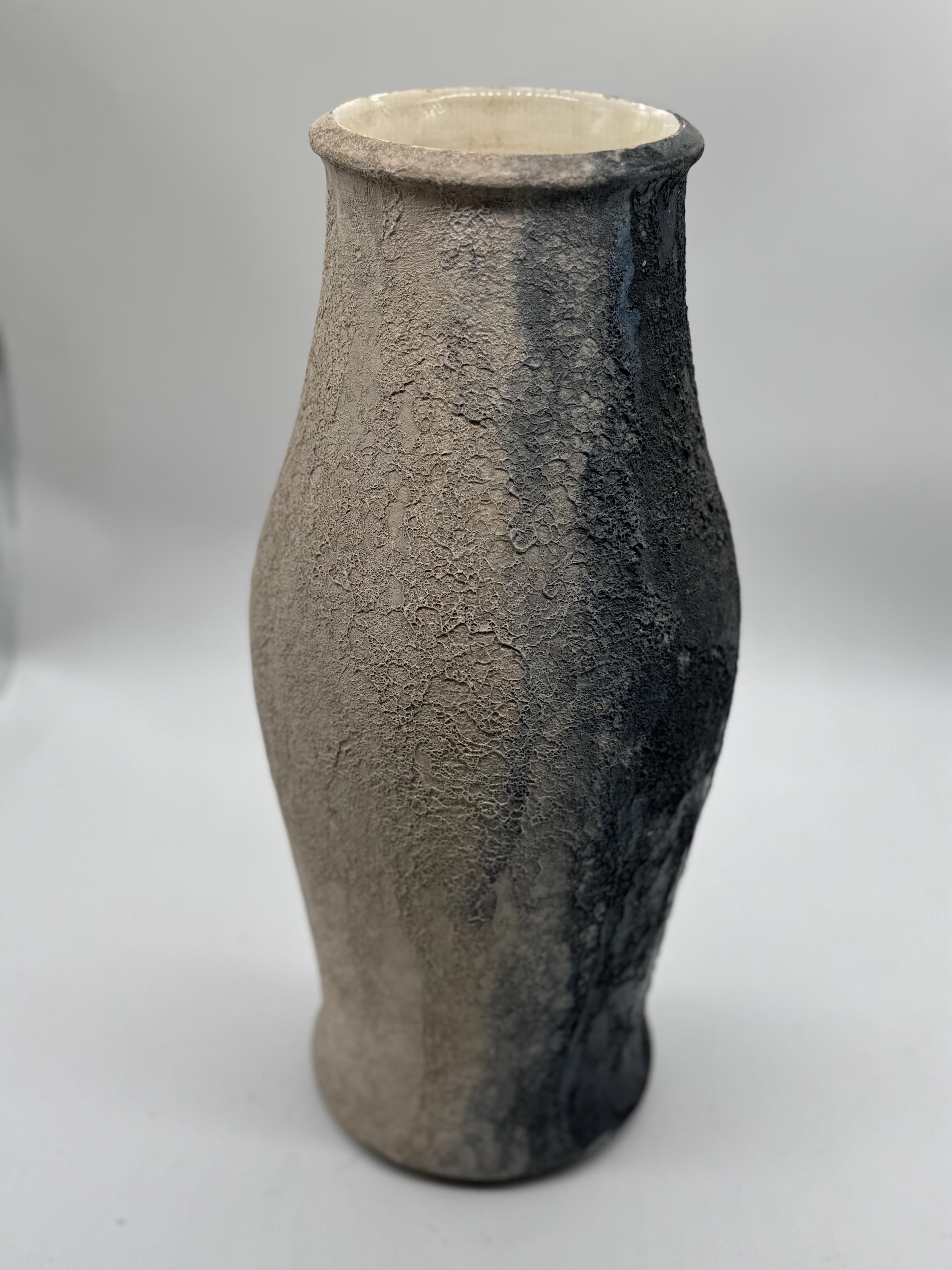 Vintage Bitossi Aldo Londi Ceramic Vase | 1970s Italian Studio Pottery