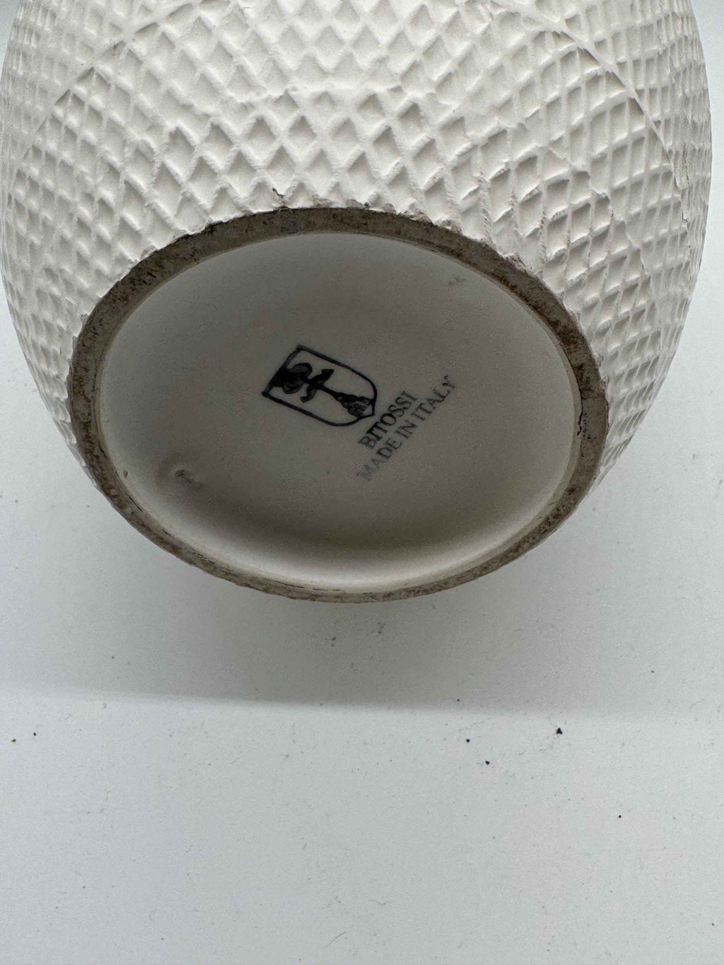 Vintage Bitossi Ceramic Vase | 1980s Italian Studio Pottery