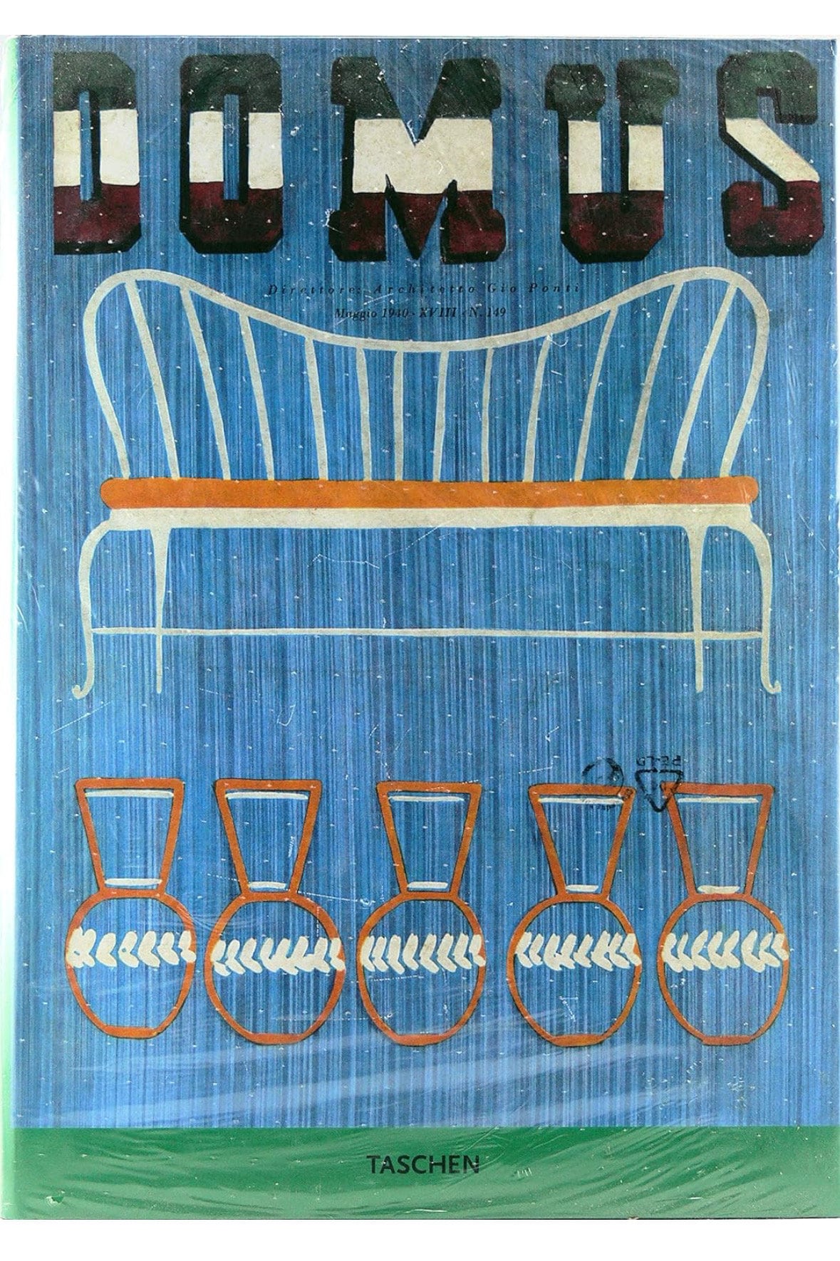 Domus Architecture & Design Magazine Volume 2, 1940–1949 | Vintage Italian Design Book