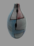 Vintage Bitossi Aldo Londi Zitaly Ceramic Vase | 1960s Italian Studio Pottery