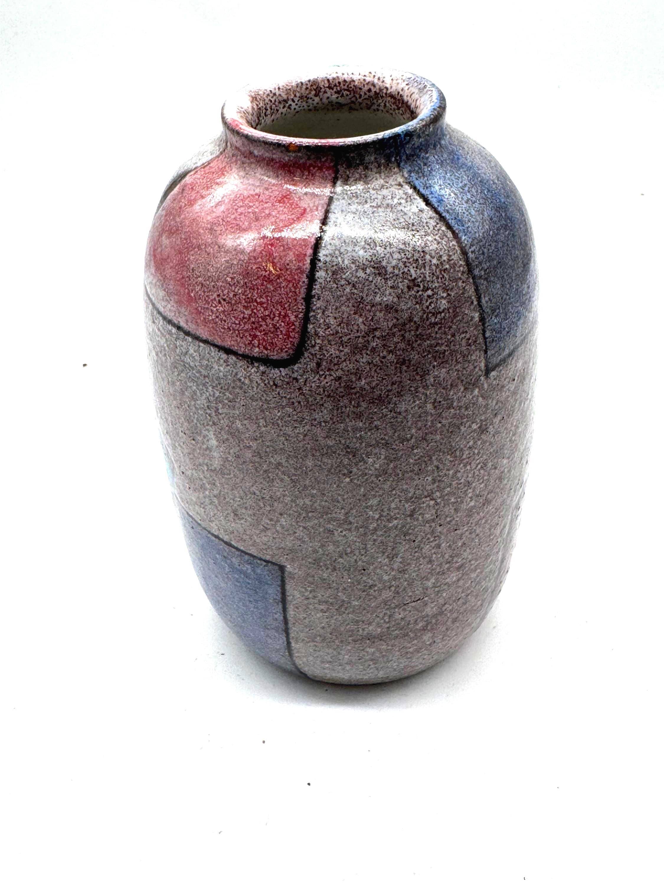 Vintage Bitossi Aldo Londi Ceramic Vase | 1960s Italian Studio Pottery — No. 3