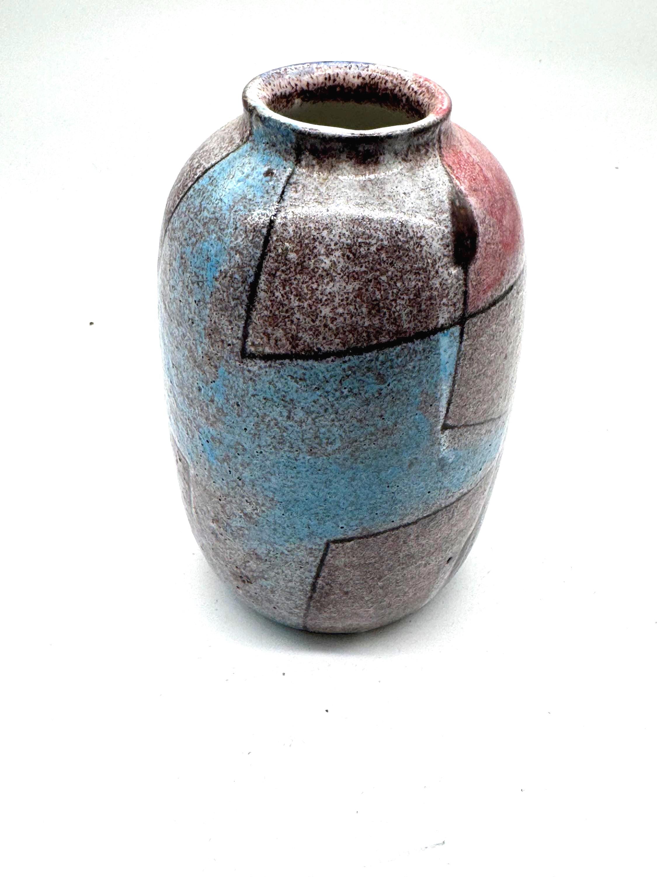 Vintage Bitossi Aldo Londi Ceramic Vase | 1960s Italian Studio Pottery — No. 3