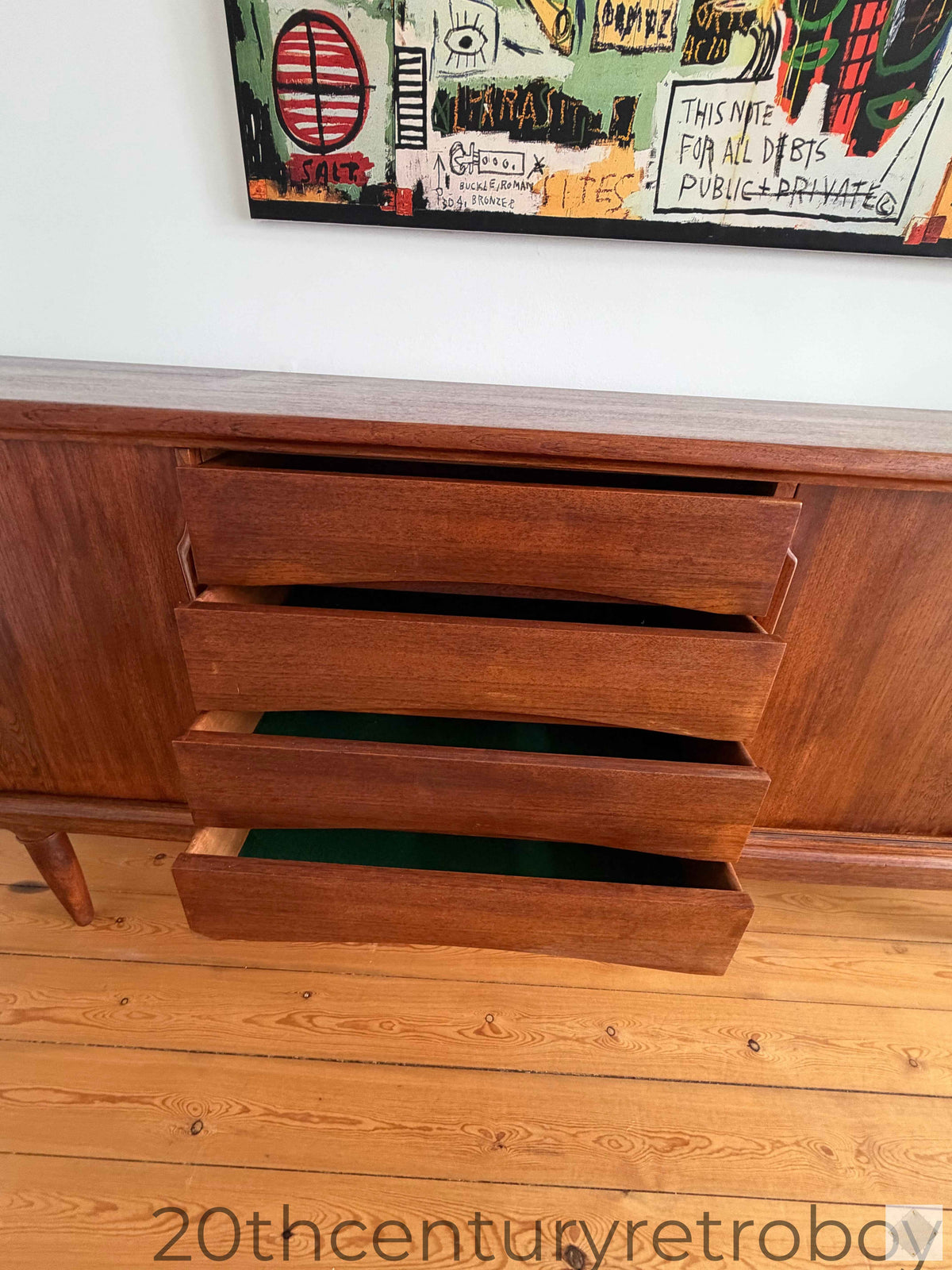Vintage Gunni Omann Danish Credenza by ACO Møbler | 1960s Mid-Century Modern Furniture