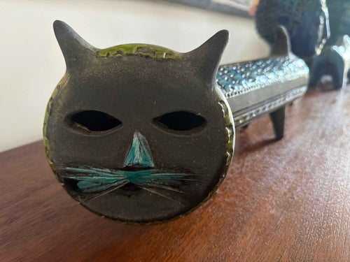 1960’s Bitossi Long Cat Genovese Decor