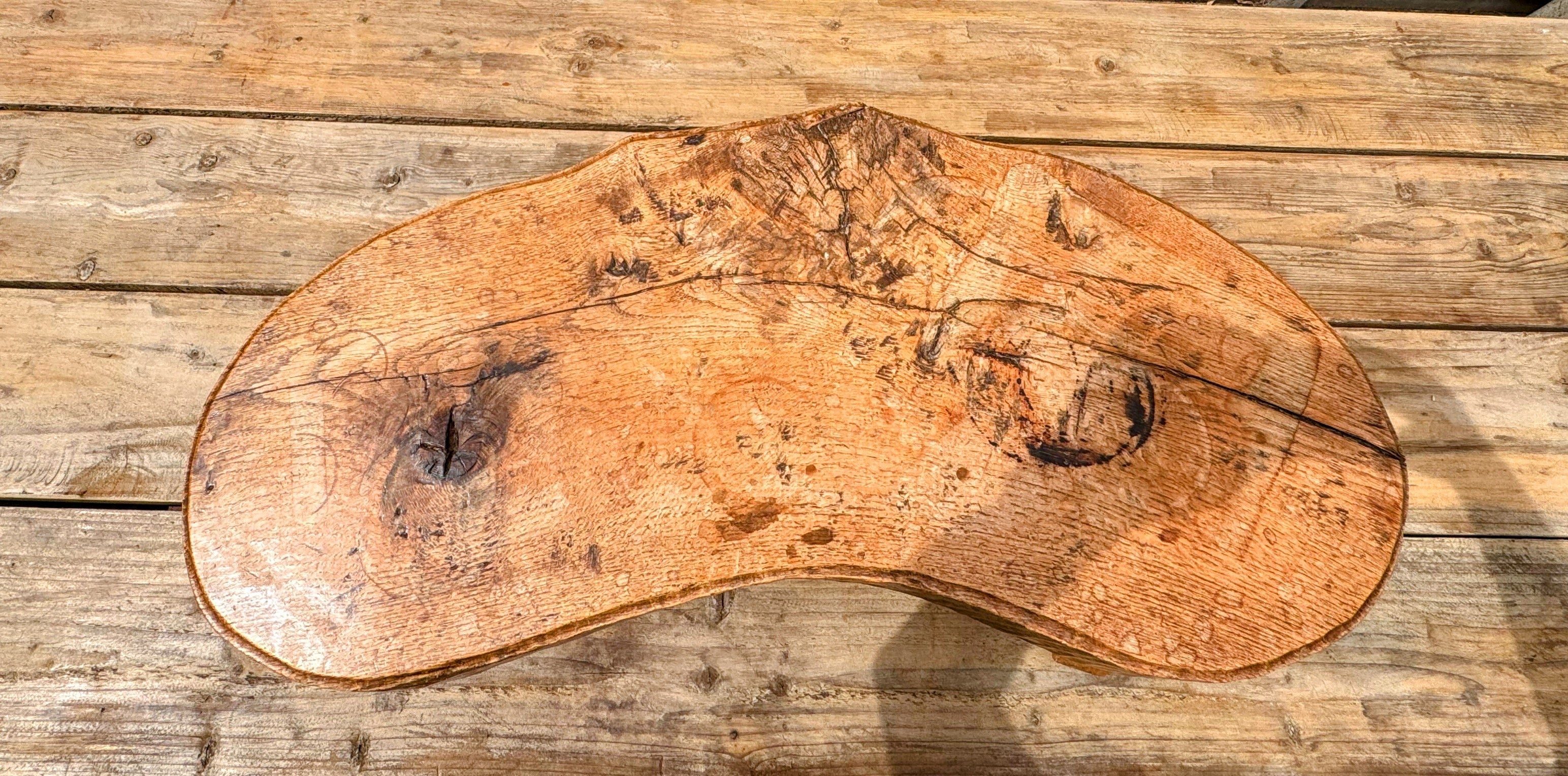 Jack Grimble Burr Elm Side Table | Handcrafted British Mid-Century Modern Furniture