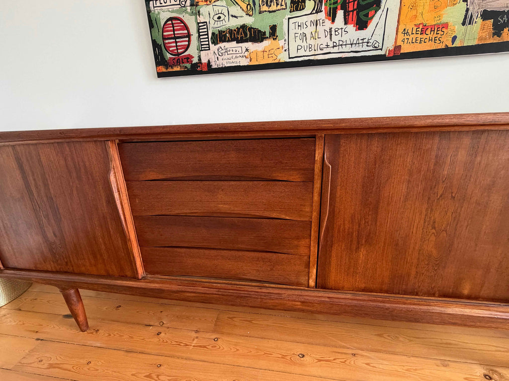 Vintage Gunni Omann Danish Credenza by ACO Møbler | 1960s Mid-Century Modern Furniture
