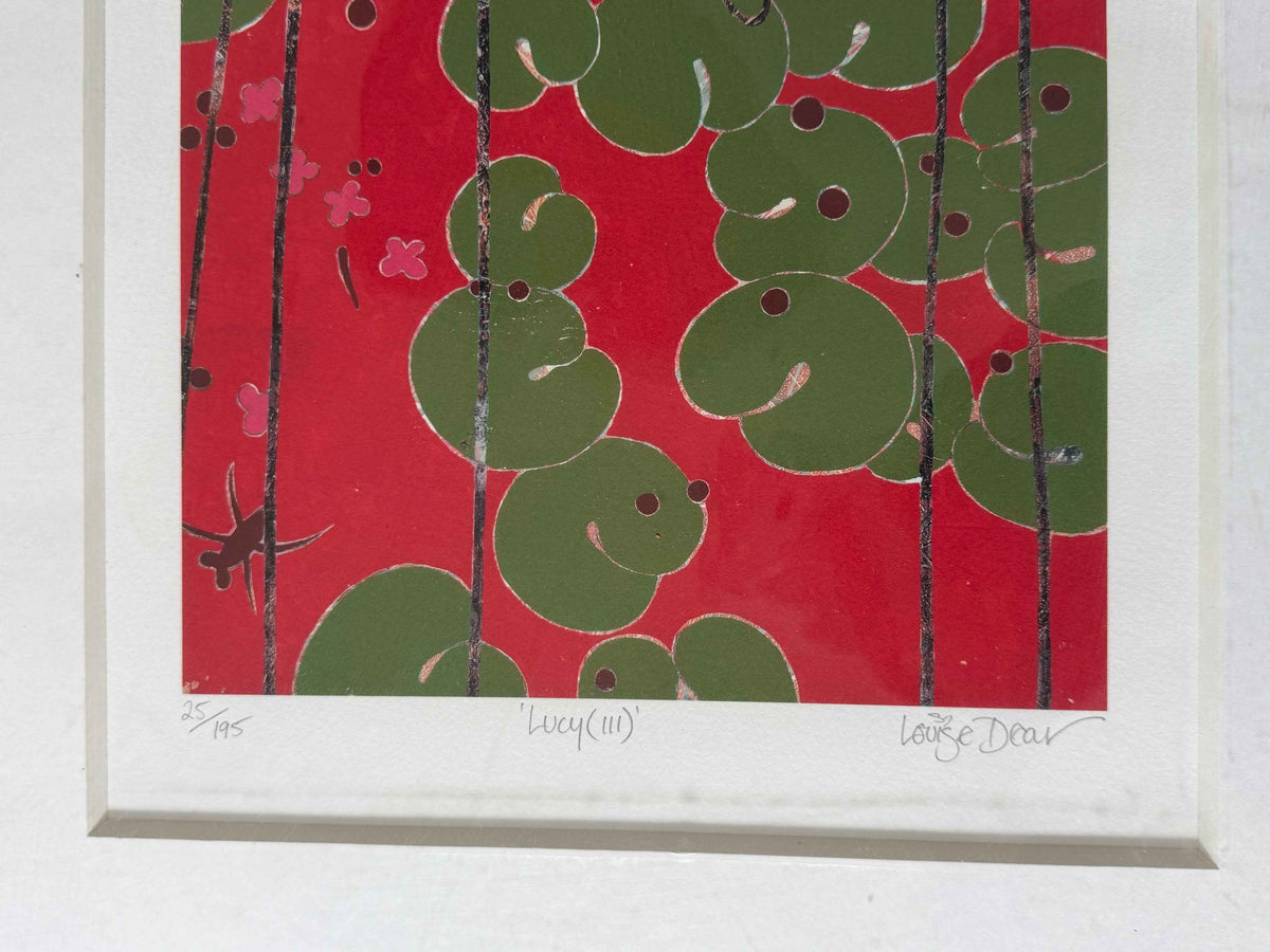 Louise Dear - "Lucy (III)" & "Lucy with Pearls" - Signed Limited Edition Diptych Set (unframed)