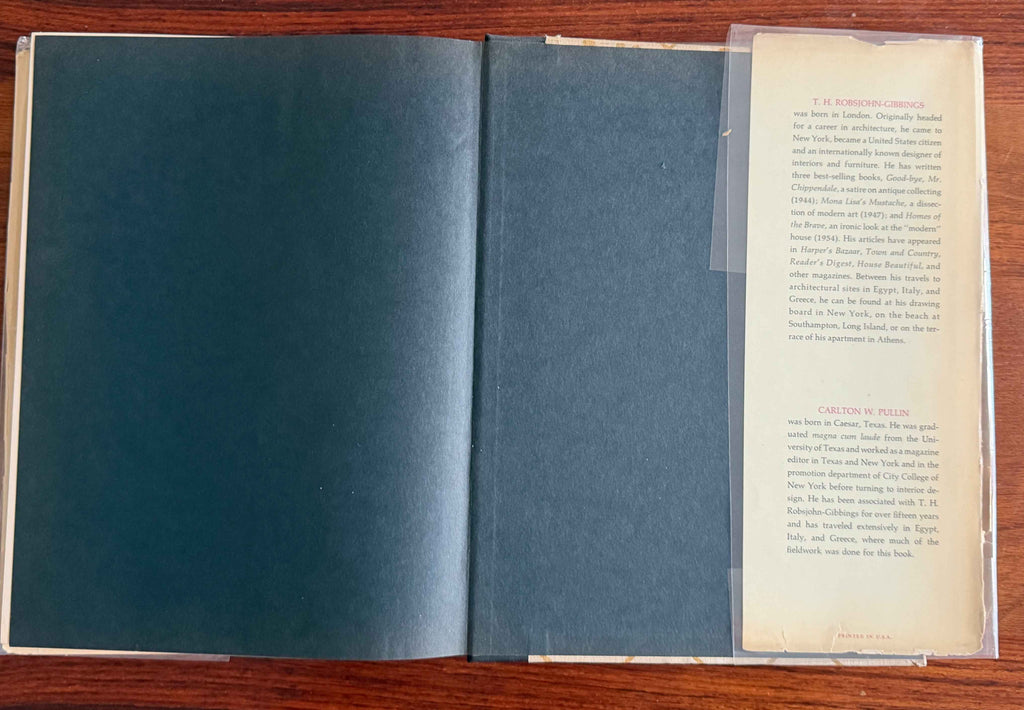 Furniture of Classical Greece 1st Ed 1963 T.H. Robsjohn-Gibbings Knopf MCM Rare