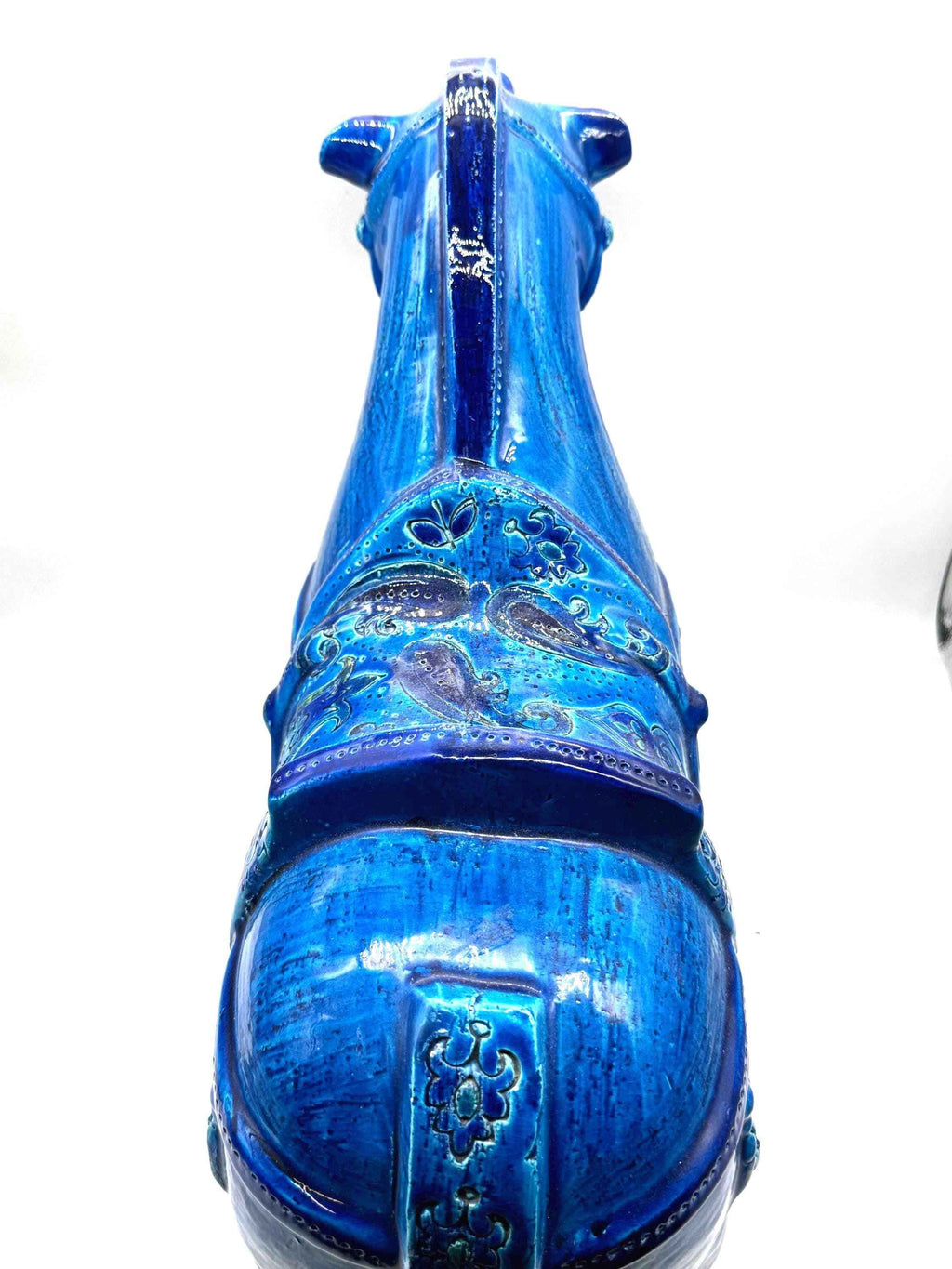 Vintage XL Bitossi Aldo Londi Horse Liberty Ceramic Sculpture | 1970s Italian Studio Pottery