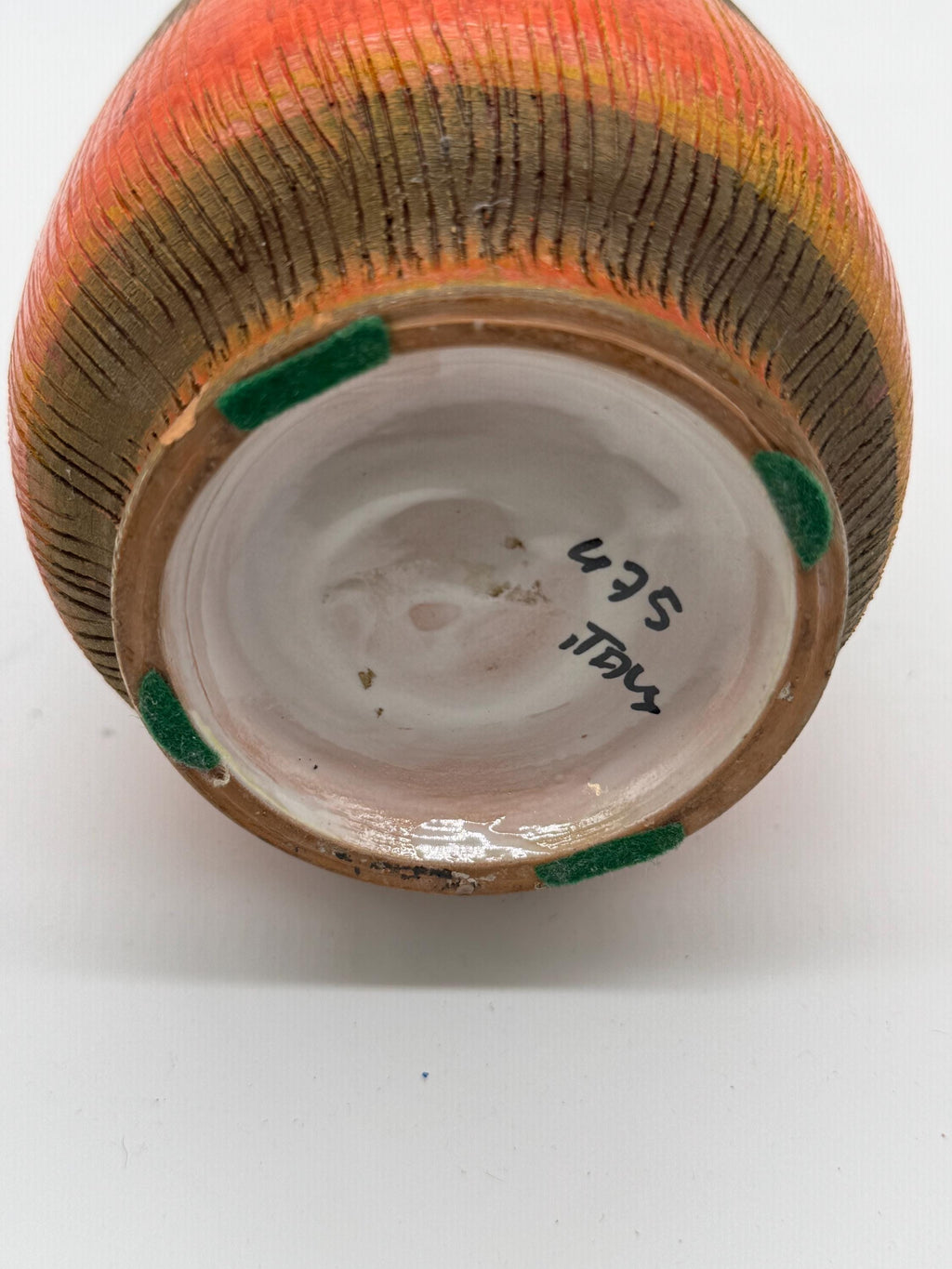 Vintage Bitossi Aldo Londi Seta Ceramic Vase | 1950s Italian Studio Pottery