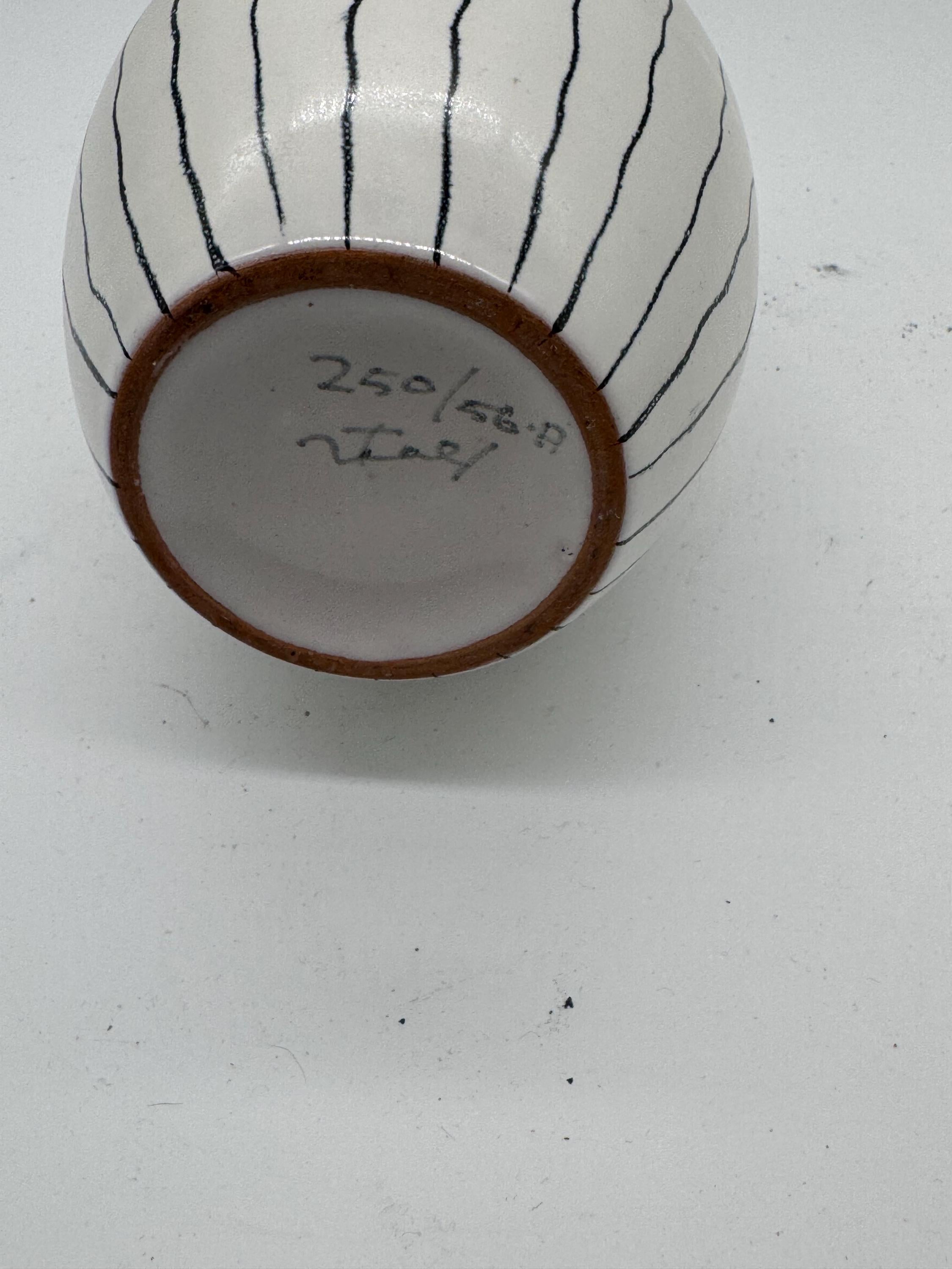 Vintage Bitossi Aldo Londi Ceramic Vase | 1950s Italian Studio Pottery — No. 2