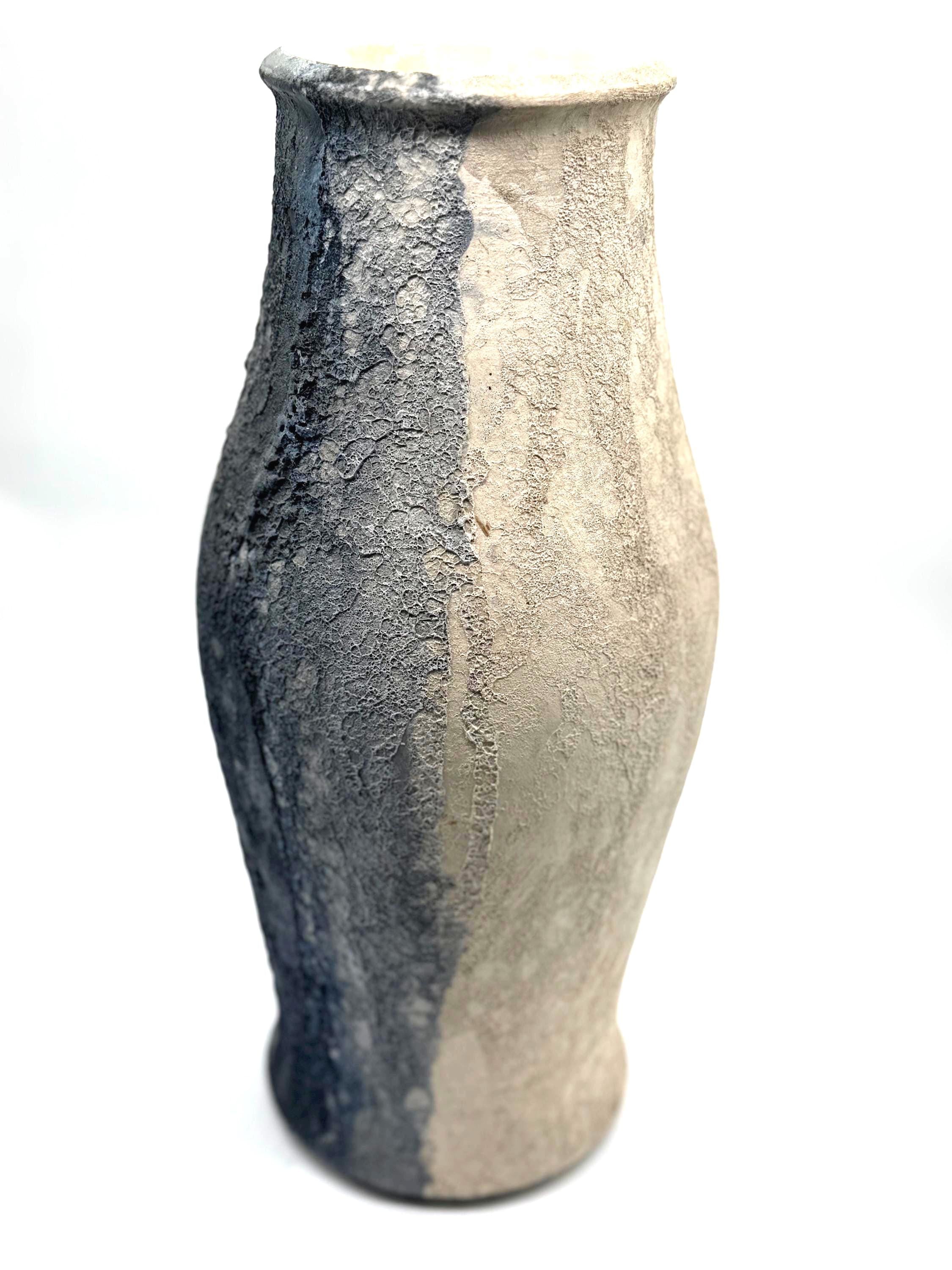 Vintage Bitossi Aldo Londi Ceramic Vase | 1970s Italian Studio Pottery
