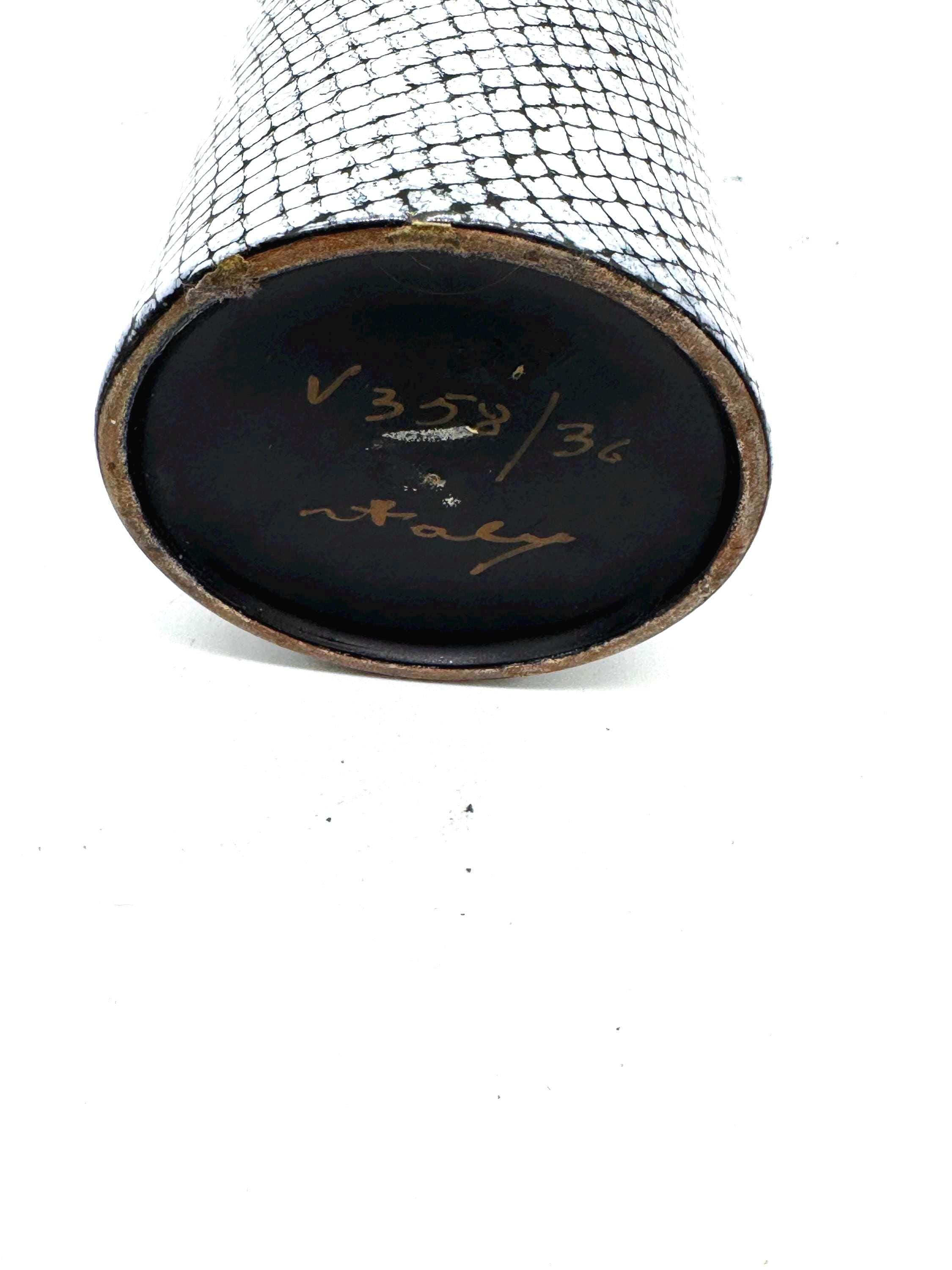 Vintage Bitossi Aldo Londi Ceramic Vase | 1960s Italian Studio Pottery