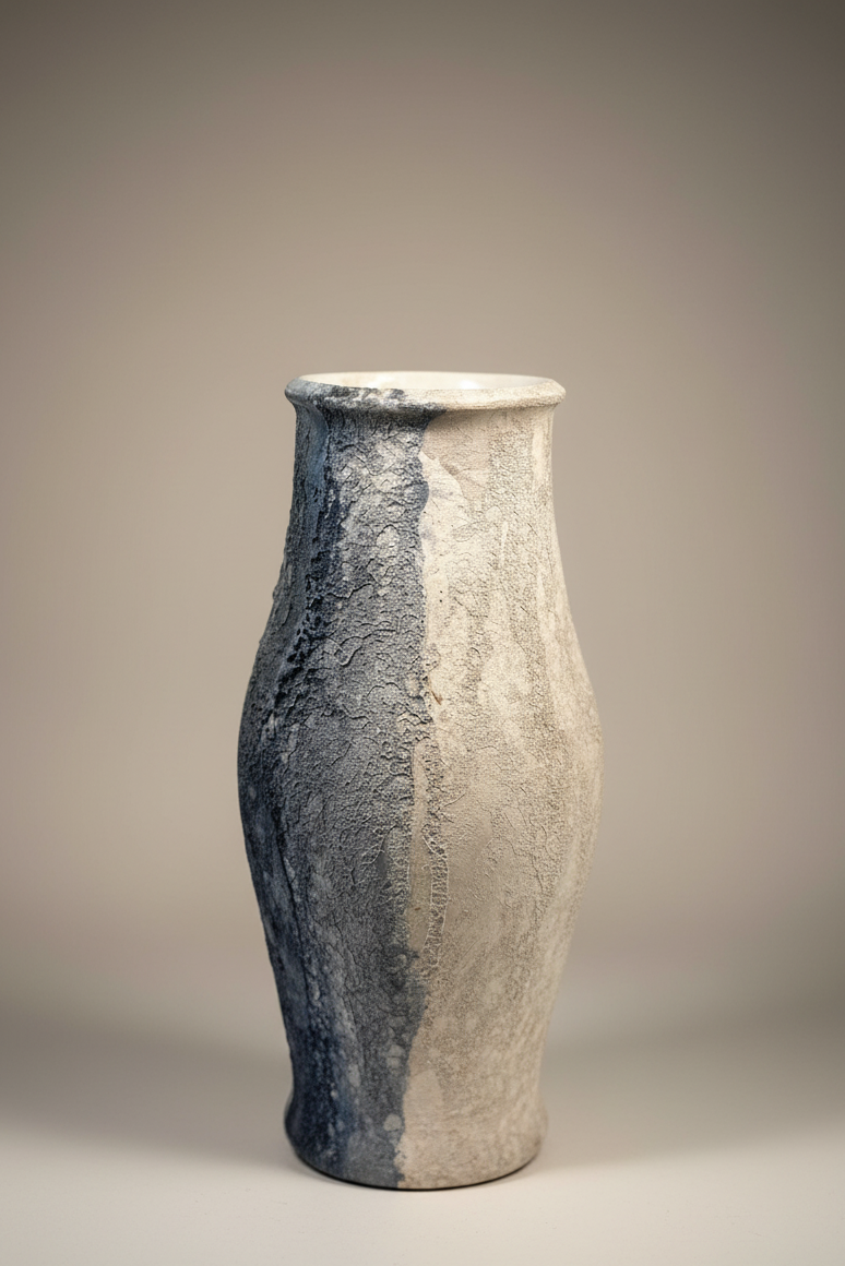 Vintage Bitossi Aldo Londi Ceramic Vase, Shape 87/10 | 1970s Italian Studio Pottery LP