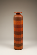 Vintage Bitossi Aldo Londi Seta Ceramic Vase | 1950s Italian Studio Pottery