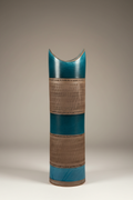 Monumental Vintage Bitossi Aldo Londi for Raymor Ceramic Vase | 1950s Italian Studio Pottery